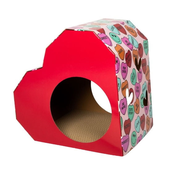 Bundle Cat Scratch Paper Heart House, 2 PalsToys, 3oz. Can food, 4.2oz solution - Picture 9 of 10